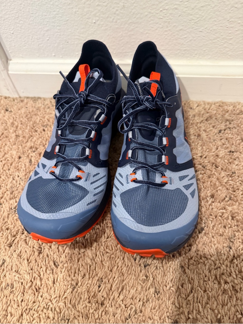 Women’s Trail Running Shoes in Blue and Orange